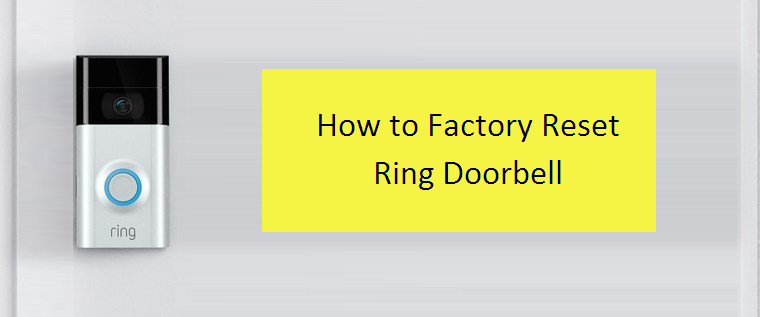 setup button on ring doorbell
