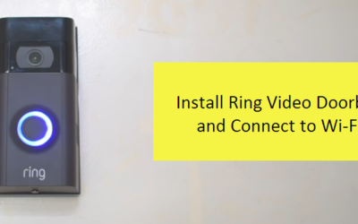 Install Ring Video Doorbell and Setup Wi-Fi