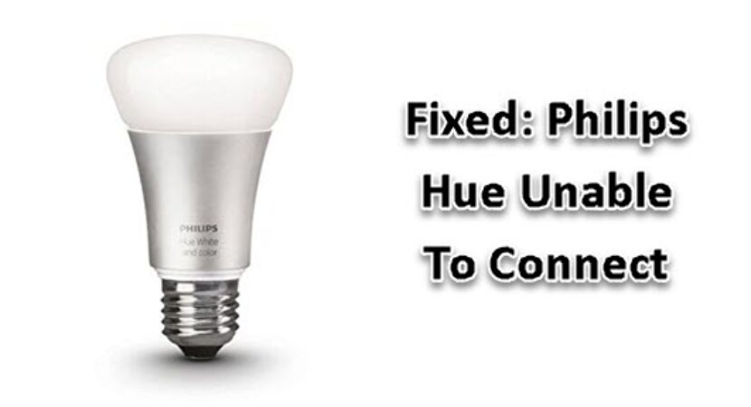 Philips Hue Unable To Connect