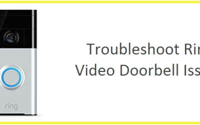 Troubleshoot ring doorbell issues