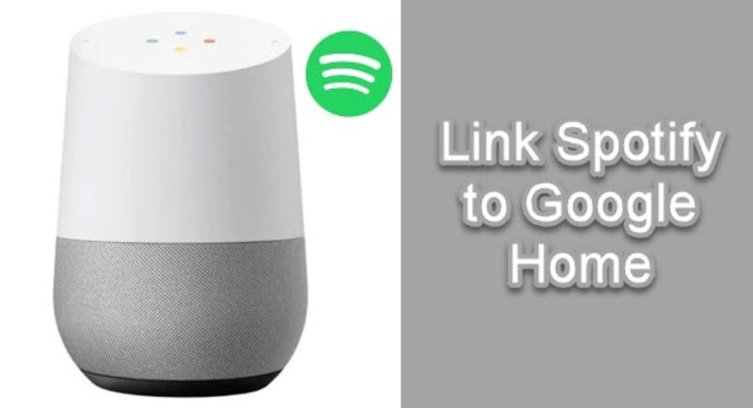 link spotify to google home